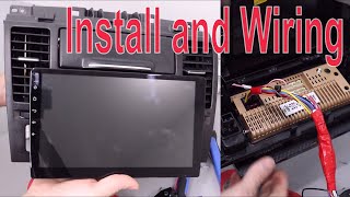 101 Android Touch Screen Car Stereo Install Wiring and Mounting [upl. by Yorker]