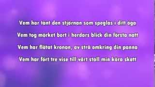 Himlen i min famn karaoke  lyrics [upl. by Einahc]