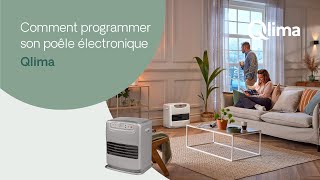 Comment programmer son poêle électronique Qlima [upl. by Adnilrev]