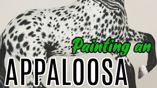 Painting an Appaloosa with DeeJayBeStudios  Breyer Model Horses Virtual Fun Day [upl. by Enidualc]