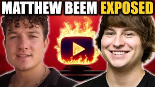 MATTHEW BEEM Finally EXPOSED MatthewBeem [upl. by Ynolem]