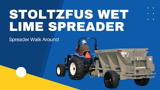 Stoltzfus Wet Lime Spreader Overview [upl. by Rheba508]