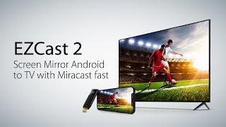 Wireless screen mirroring Android to TV with Miracast [upl. by Graybill]