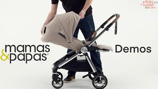 Mamas and Papas Demo 2020  Strada amp Ocarro Pushchairs  Travel Systems [upl. by Eemia]