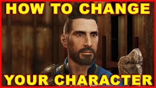 Fallout 76 How to Change Hairstyle Facial Hair amp Appearance [upl. by Styles]