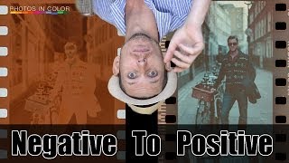 Convert Film Negatives To Positive  Tutorial [upl. by Nitsu]