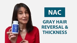 How To Increase Glutathione Naturally Using NAC Supplementation  Supplements for Gray Hair Reversal [upl. by Poppo]