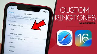 How to Set ANY Song as RINGTONE on iPhone No Computer  iOS 18 [upl. by Yrrab789]