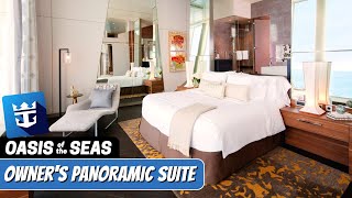 Oasis of the Seas  Owners Panoramic Suite Tour amp Review 4K  Royal Caribbean Cruise [upl. by Conney698]