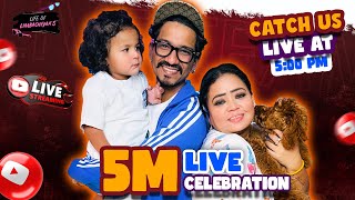 5 million live  Bharti Singh  Haarsh Limbachiyaa  Golla [upl. by Seigel]