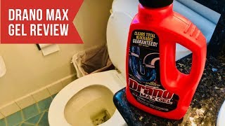 Drano Max Gel Clog Remover Review  Pro Strength [upl. by Oniliuqnart784]