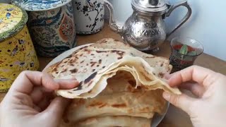 MLAWI TUNISIEN  recette traditionnelle et comment utiliser la machine à pain [upl. by Refinnaej]