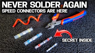 Never Solder Again  How to Connect Wires the EASY Way [upl. by Eiffub925]