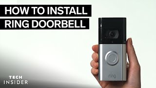 How To Install Ring Doorbell [upl. by Nemrak]