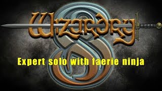 Wizardry 8 solo expert walkthrough with faerie ninja part 1 [upl. by Oshinski]