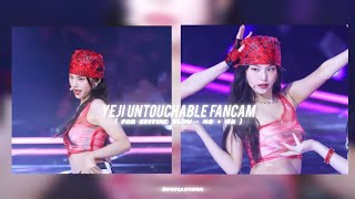 yeji untouchable fancam 4k [upl. by Esydnac288]