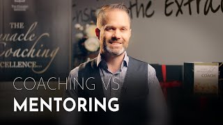 Coaching Vs Mentoring  The Coaching Institute [upl. by Konstantine619]