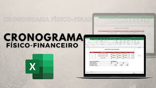 Cronograma FísicoFinanceiro no Excel [upl. by Samohtnhoj957]