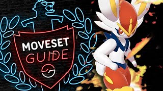 How to use CINDERACE Cinderacel Moveset Guide Pokemon Sword and Shield ⚔️🛡️ [upl. by Denis]