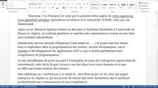 10 Comment rédiger sa lettre explicative [upl. by Ymma]