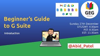 Beginners Guide to G Suite Introduction [upl. by Tterej]