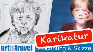 Gesicht  Karikatur  Ähnlichkeit  Ganz einfach Zeichnen lernen 23 [upl. by Junina459]