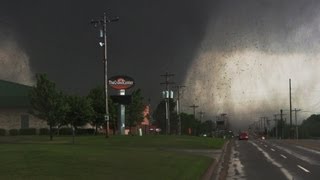 Moore Oklahoma EF5 Tornado Video 52013 [upl. by Ahsilav]