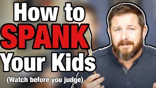 How to Spank Your Kids the Right Way [upl. by Norok]