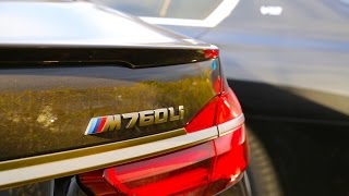 BMW M760Li 2017 Review  7 series G12 V12  Joe Achilles [upl. by Yeclehc94]