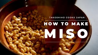 ASMR How to make Miso at home  FERMENTATION  Takoshiho Cooks Japan [upl. by Risley434]