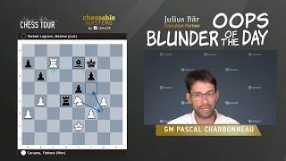 Ng3Nf5 Can Black Defend His Bishop  Caruana  MVL  Blunder of the Day 4  Chessable Masters [upl. by Rici]