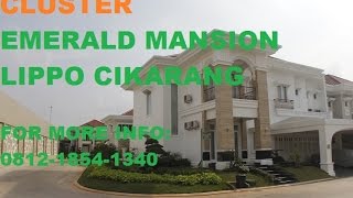 EMERALD MANSION CLUSTER LIPPO CIKARANG [upl. by Ittocs]