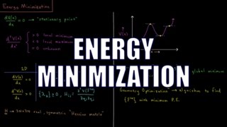 Computational Chemistry 32  Energy Minimization [upl. by Helman]