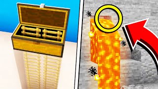 10 PRO WAYS to HIDE Your SECRET BASE in Minecraft NO MODS [upl. by Noam174]