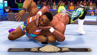 WWE 2K22 MyRISE  Intercontinental Championship Match [upl. by Haneehs767]