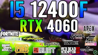 Intel i5 12400F  RTX 4060  Tested in 15 Games [upl. by Inail]