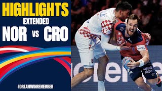 Norway vs Croatia  Extended Game Highlights [upl. by Groeg]