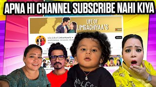 Aapna Hi Channel Subscribe Nahi Kiya 😱 Bharti Singh  Haarsh Limbachiyaa  Golla [upl. by Anialeh]