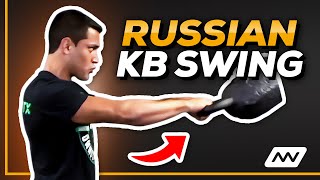 The Russian Kettlebell Swing  Kettlebell Exercise [upl. by Astto608]