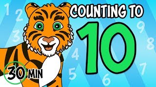 Counting 110 Songs for Kids  Counting 1 to 10 Number Songs [upl. by Gavette]