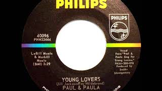 1963 HITS ARCHIVE Young Lovers  Paul amp Paula [upl. by Nilyahs]