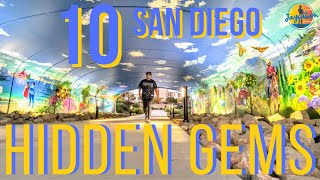 10 AMAZING Hidden Gems amp Secret Spots in SAN DIEGO  MUST VISIT [upl. by Alram]