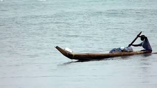 Traditional Fishing Boat at Mahabalipuram [upl. by Einnej]