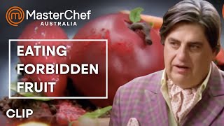 Forbidden Fruit Dessert Triumph  MasterChef Australia  MasterChef World [upl. by Missi583]