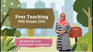 Peer Teaching Daring PPG Daljab 2021 [upl. by Humphrey343]