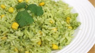 ARROZ VERDE POBLANO  ALE DE NAVA [upl. by Aronoh]