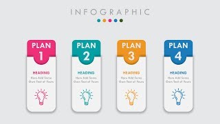 Animated PowerPoint Infographic Slide Design Tutorial [upl. by Rufena]