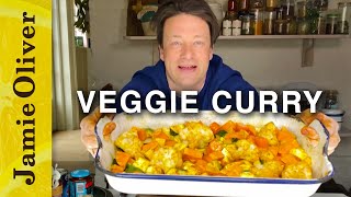 Fragrant Veggie Curry  Jamie Oliver [upl. by Dilaw]