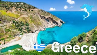 4K Exotic paradise in Greece Kallianos beach Evia island travel guide  Παραλία Καλλιανός Εύβοια [upl. by Sregor]