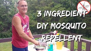 3 Ingredient DIY Mosquito Repellent [upl. by Etnor]